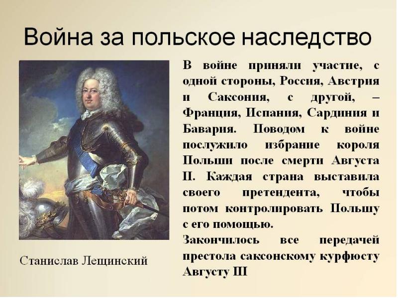 Презентация война за австрийское наследство