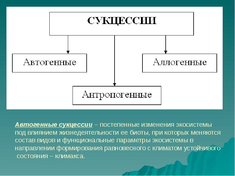 Динамика экосистем презентация 11 класс