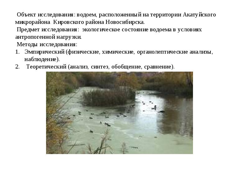 экологическое состояние водоемов. без воды и ни туды и ни сюды. река вонча. чистая река. методика изучения водоемов.