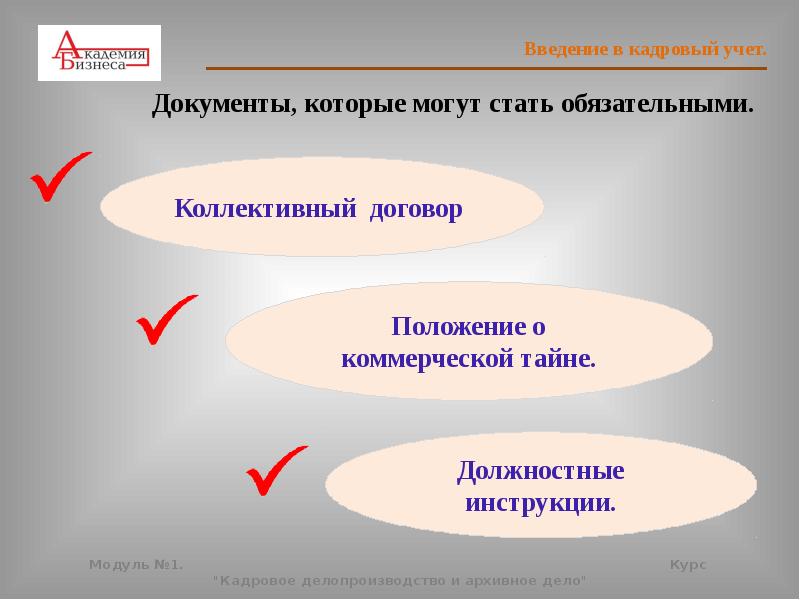 Презентация на тему кадрового делопроизводства