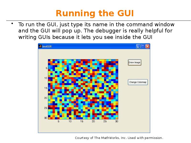 Running the GUI Running the GUI