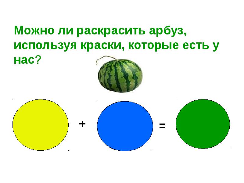 Краски 1 класс. Задачи для 2 класса цветными красками.