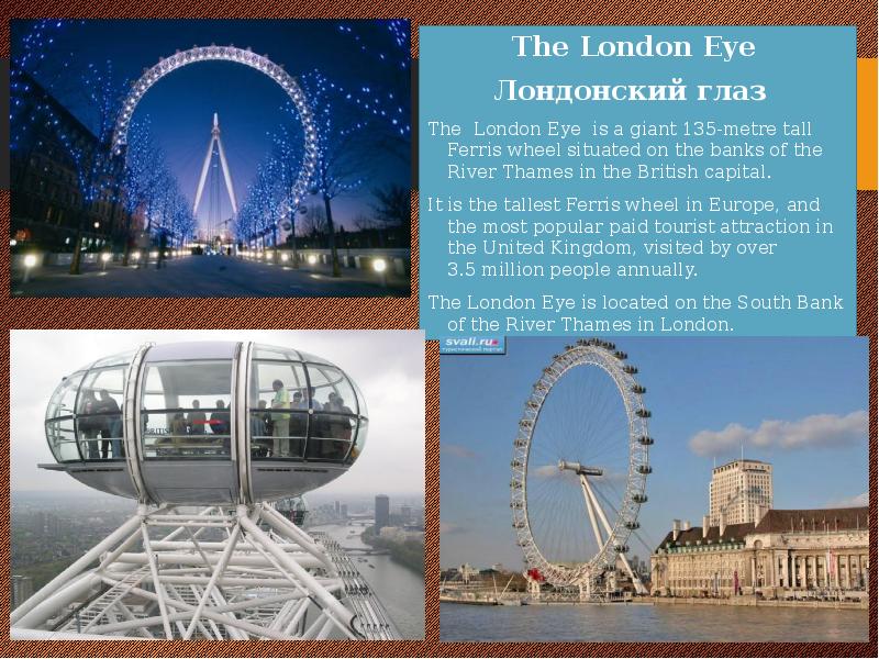 The london eye презентация