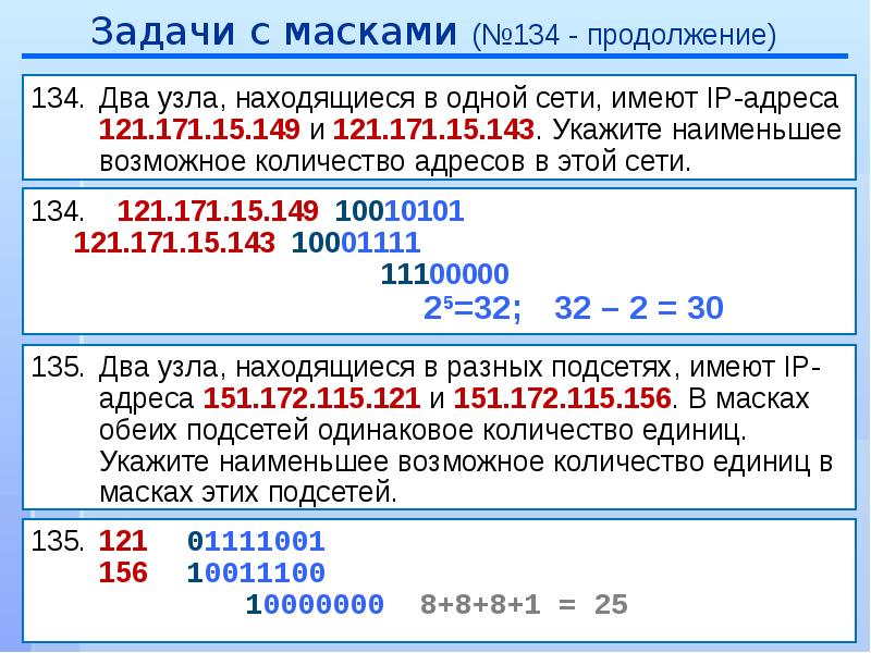 Адресация в сети презентация