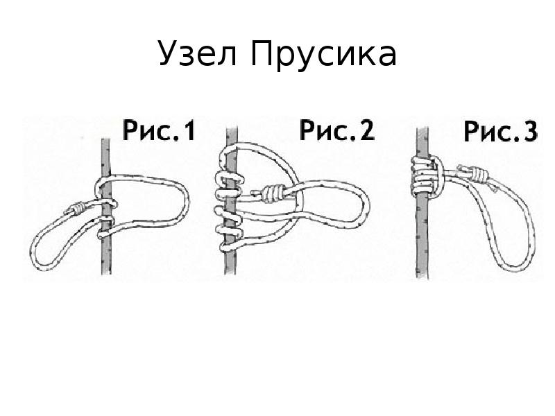 Узел Прусика Узел Прусика