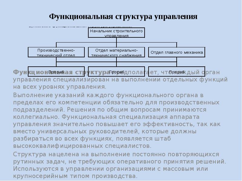 Функциональная структура региона