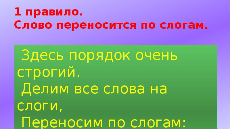 Презентация по русскому языку 1 класс слово и слог школа россии