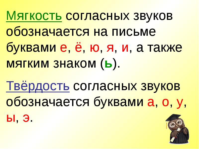 Как обозначить мягкость согласного звука на письме 2 класс школа россии презентация