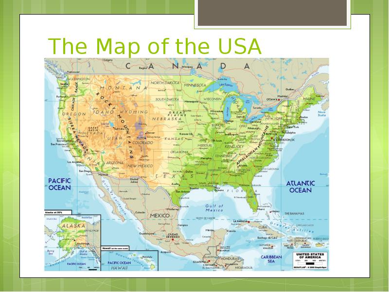 geography of the usa presentation