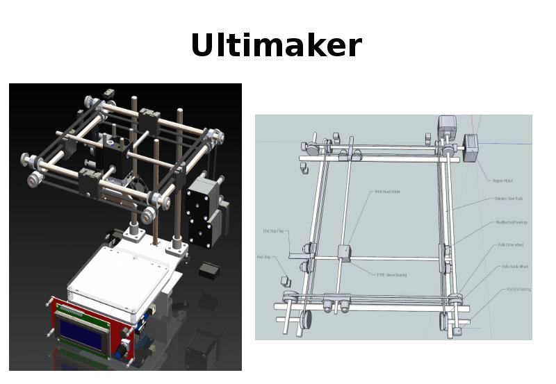 Чертежи ultimaker original