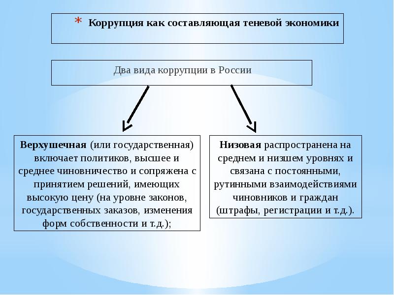 Понятие теневого проекта предполагает под собой