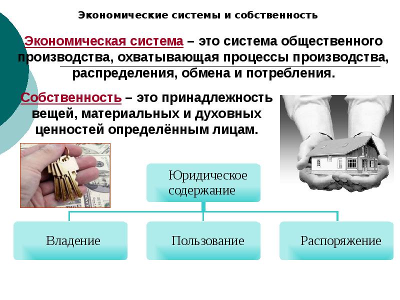 Презентация экономические системы 10 класс