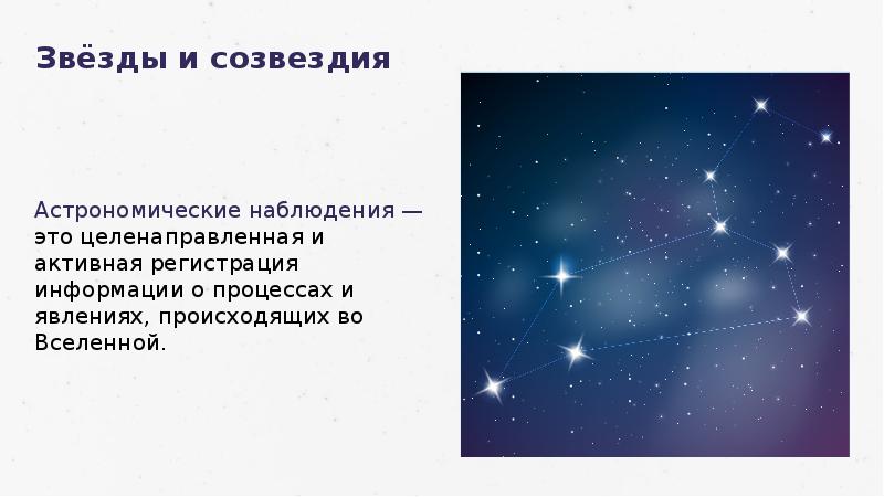 Презентация по астрономии звезды